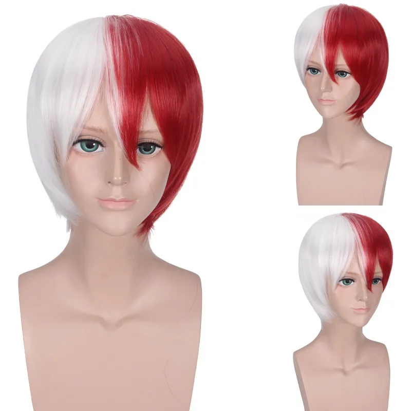 Le Cool Men Anime Todoroki Sho - Cosplay Anime White Hair reseña y precio
