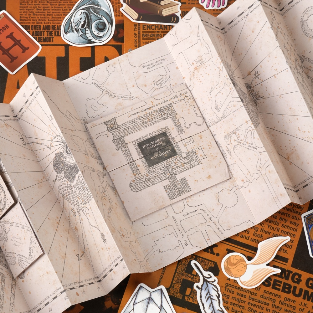 Mapa de la Escuela de Magia de - Anime Cosplay And Costumes reseña y precio