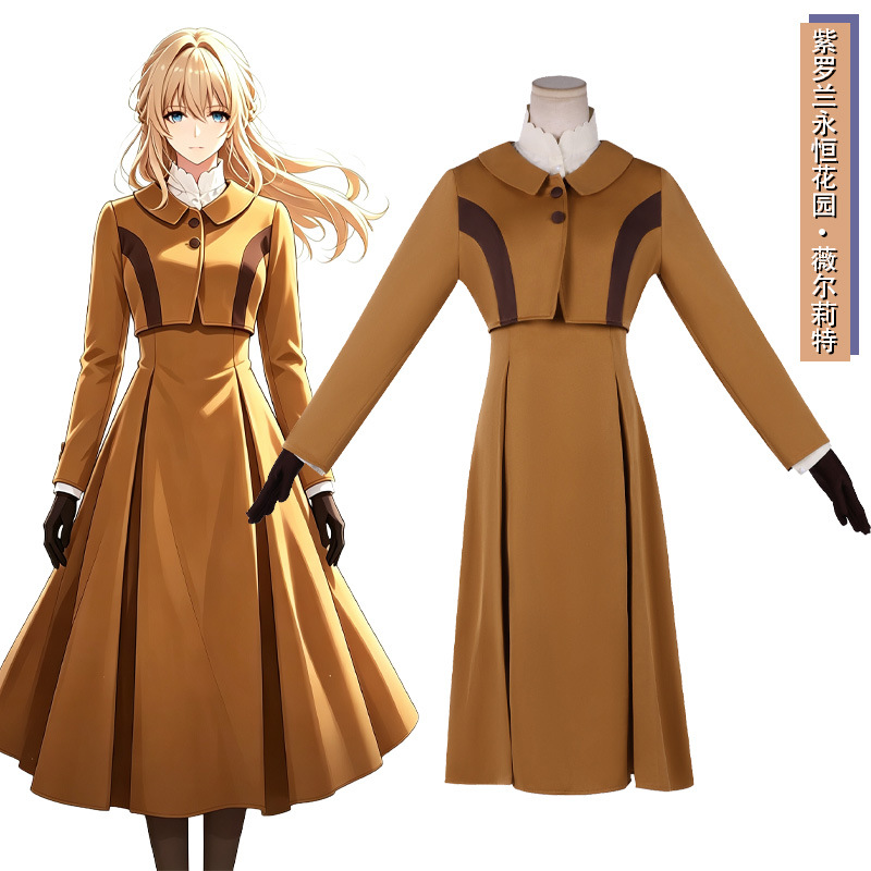 Conjunto de cosplay Violet Eve - Violet Evergarden Dress reseña y precio